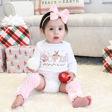 Baby Girl Personalized Christmas Bodysuit- Bodysuit ONLY