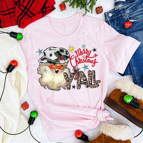 Merry Christmas Y'ALL- Christmas  T Shirt