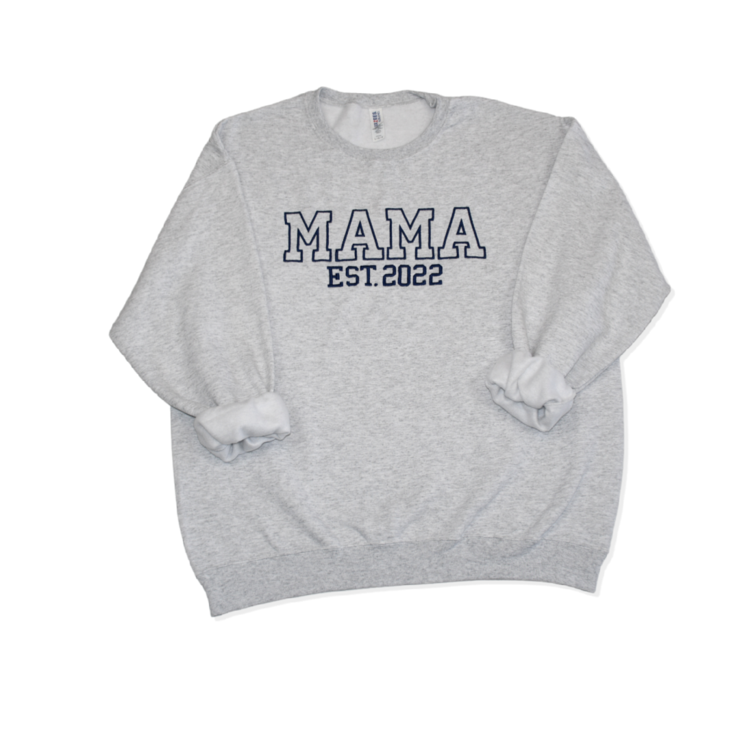 Grey mama sweatshirt 2025