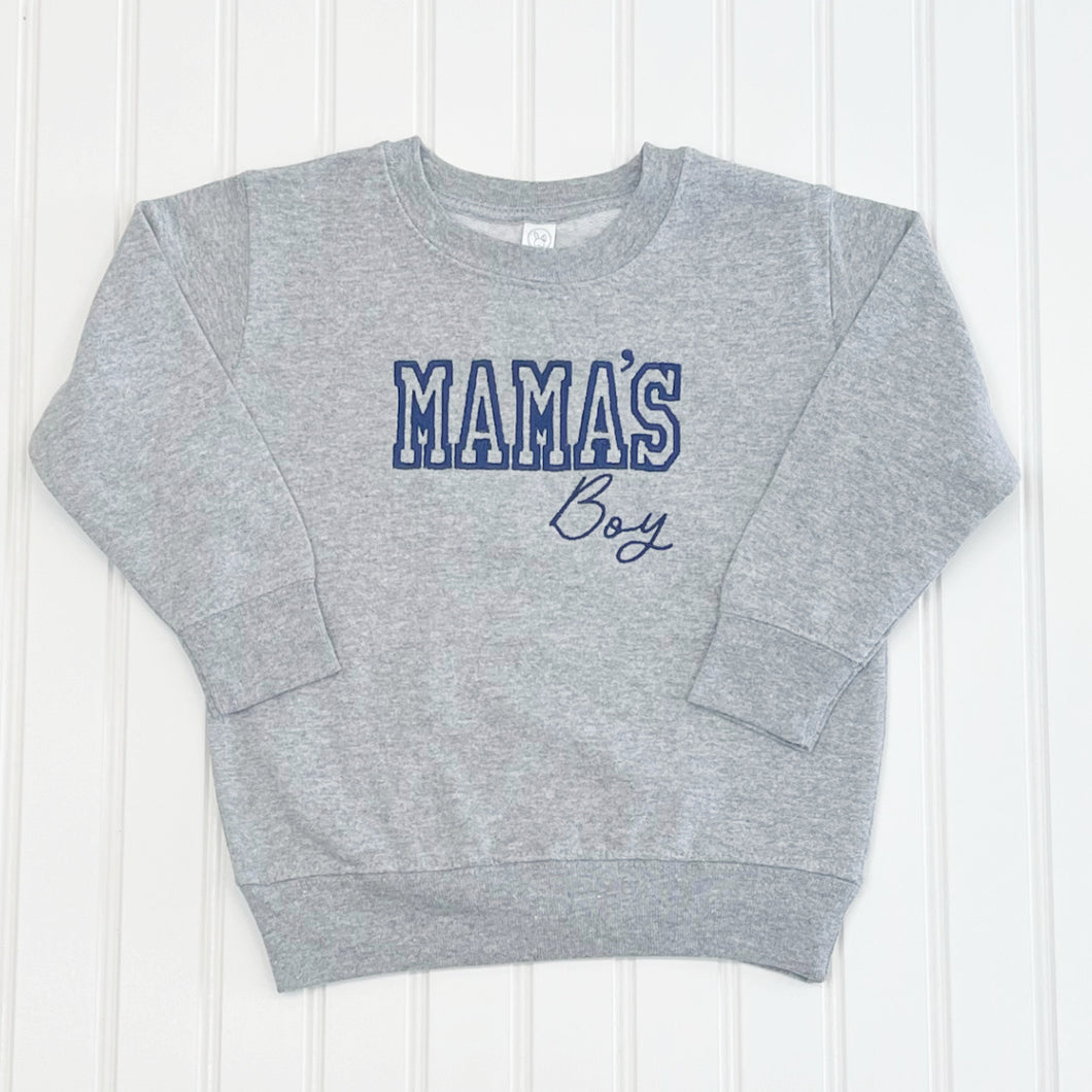 Boys Sweatshirt- Mama's Boy