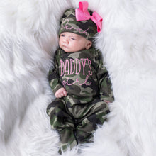 Personalized Daddy's Girl Camouflage Outfit
