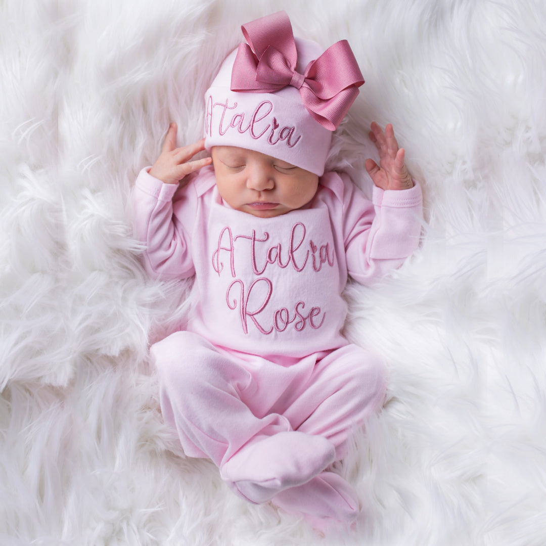 Personalized Baby Girl Outfit