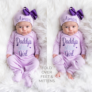Daddy's little 2025 girl clothes baby