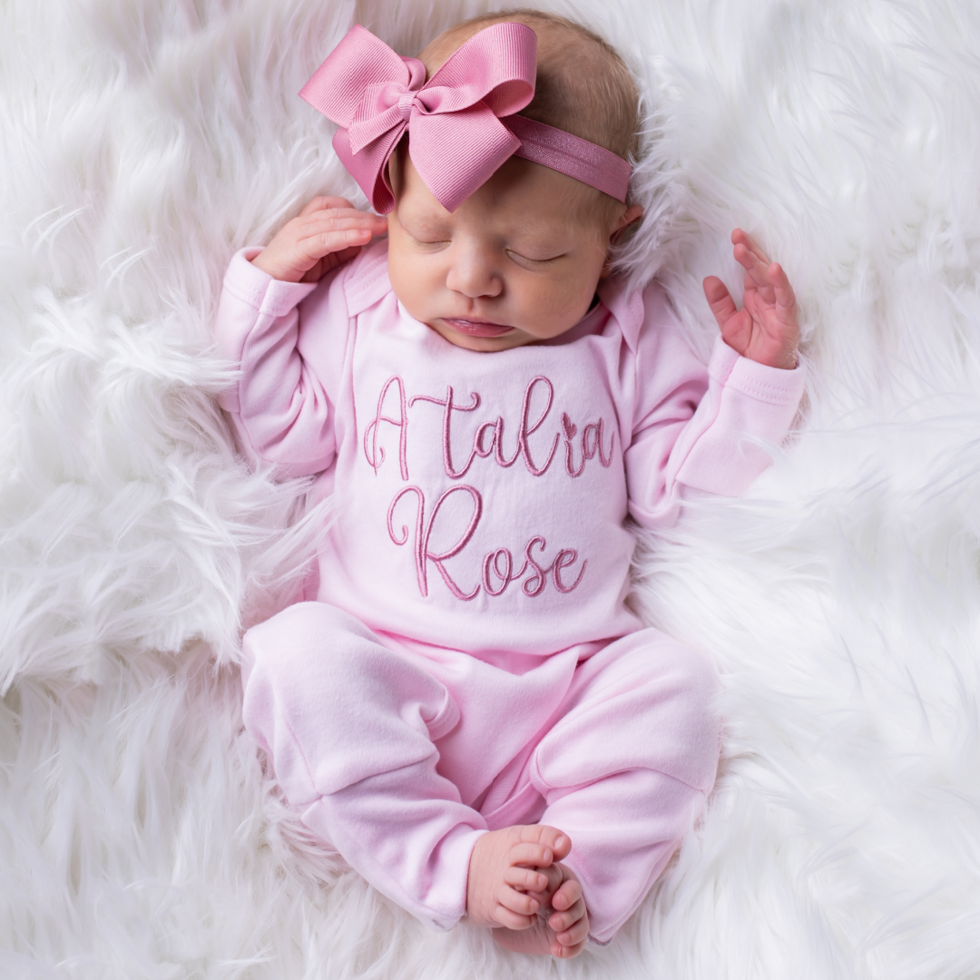 Baby girl rose outfit best sale