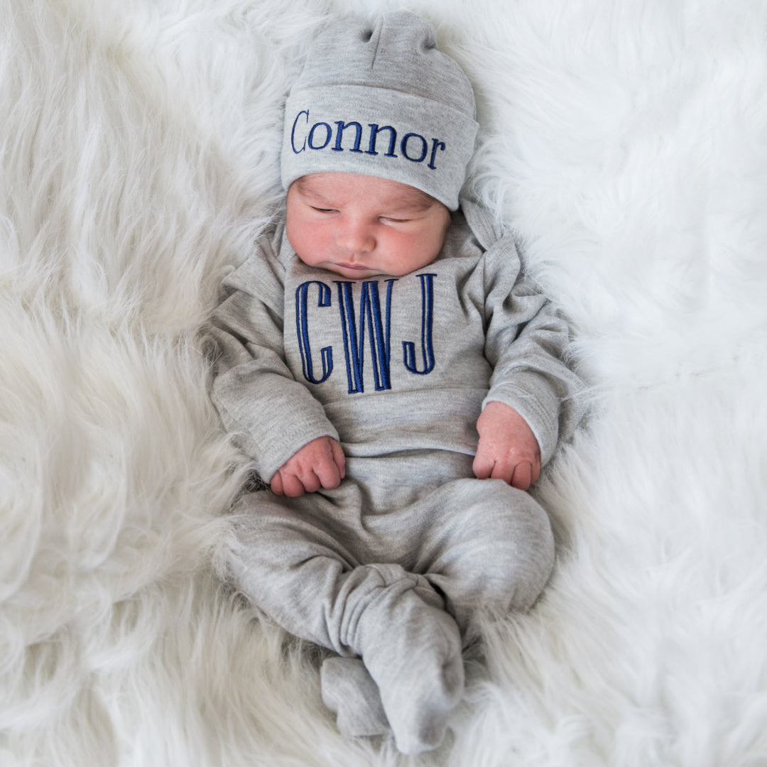 trending baby boy clothes Custom Baby Boy Outfit with Hat