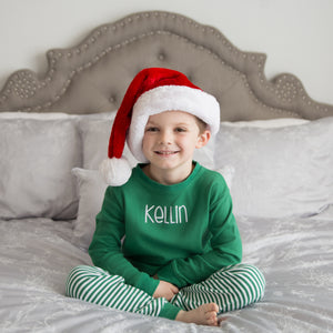 Personalized Boy Christmas Pajamas