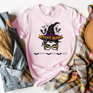 Personalized  Mom Halloween  T Shirt