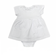 Monogrammed Baby Girl Dress - Mauve