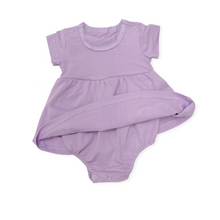 Personalized Baby Girl Dress - Lavender