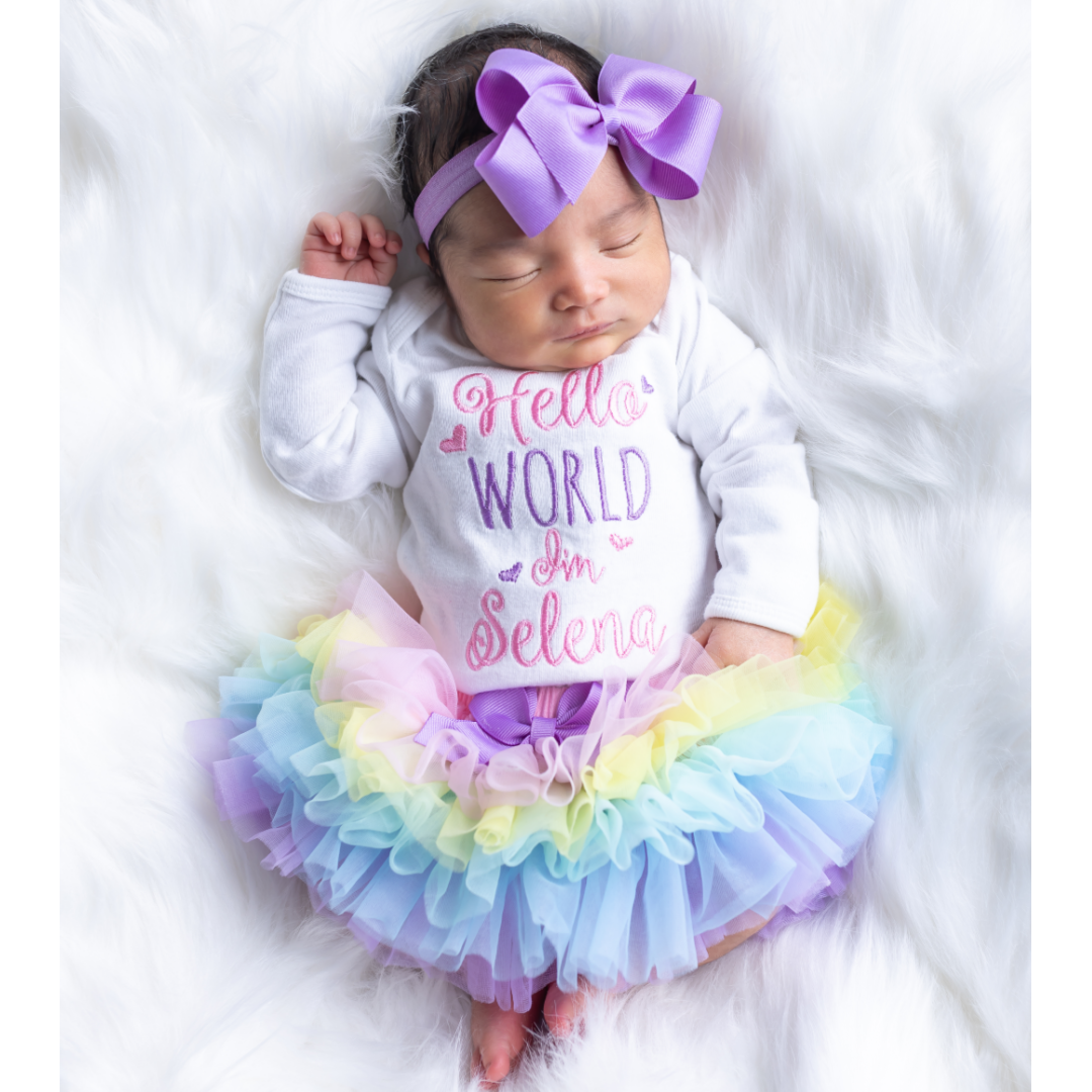 Tutu Baby Girl Clothes Personalised Baby Girl Hot Pink Tulle Dress Special Occasion With Long Sleeve Tutu Baby Girl Clothes Personalised Baby Girl Hot Pink Tulle Dress Special Occasion With Long Sleeve