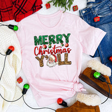 Merry Christmas Y'ALL- Christmas  T Shirt