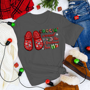 Crocking Around The Christmas Tree  Christmas  T Shirt