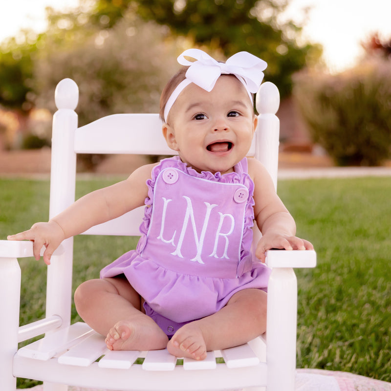 Apolina Cece Bubble Romper 6-12M ロンパース MONOGRAMMEDBABYGIRLBUBBLEL2SQ_