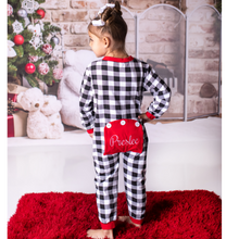 Boys Personalized Christmas Pajamas - Buffalo Plaid