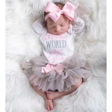 Baby Girl Hello World Outfit